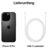 Apple iPhone 16 Pro 256GB Titan Schwarz Neuware / OVP