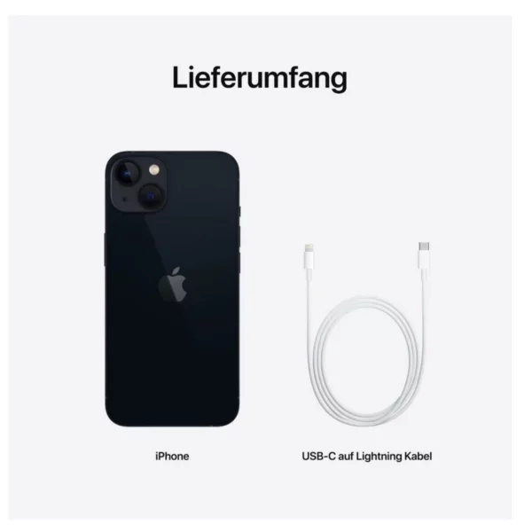 Apple iPhone 13 128GB Schwarz Neuware / OVP