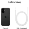 Apple iPhone 16 Plus 128GB Schwarz  Neuware / OVP